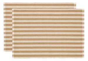 Suport pentru farfurii 2 buc. din material textil 33x48 cm Statement Stripe – Södahl