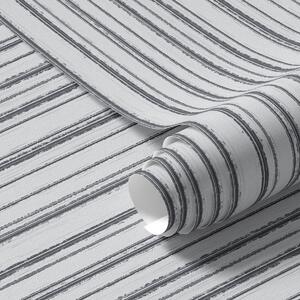 Tapet Dungi verticale gri pe un fundal alb, Tapet geometrie, Tapet dungi, a00507 : Uwalls.ro