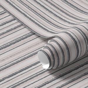 Tapet Dungi delicate în tonuri gri-roz, Tapet geometrie, Tapet dungi, a00509 : Uwalls.ro
