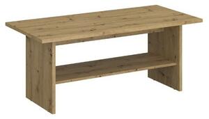 Masuta AYSON, stejar artisan, PAL laminat, 120x57x50 cm