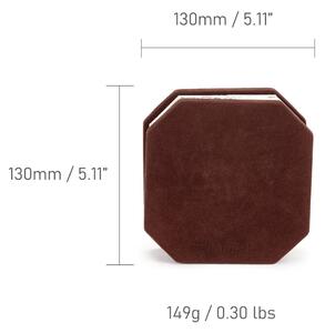 Veioză maro cu luminozitate reglabilă (înălțime 3,5 cm) Velvet Accordion – Gingko