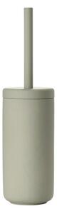 Perie din ceramică pentru toaletă Zone Eucalyptus, gri verde