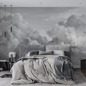 Tapet Formare de nori monocromatici texturați, Fototapet Cer, w04550v3 : Uwalls.ro