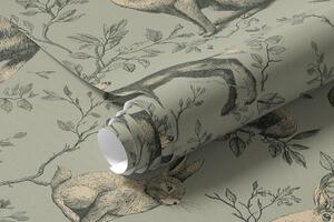 Tapet Animale, Tapet vintage, a00544 : Uwalls.ro