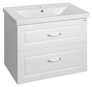Aqualine Favolo dulap 86.5x44.6x60 cm sub chiuveta pe perete alb FV290