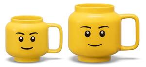 Cană pentru copii galben din ceramică 530 ml Head – LEGO®