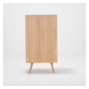 Dulap din lemn de stejar Gazzda Ena, 60 x 110 cm
