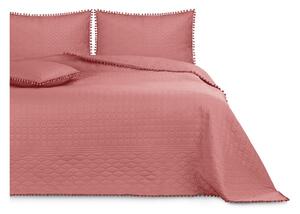Cuvertură pentru pat AmeliaHome Meadore, 220 x 240 cm, roz