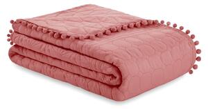 Cuvertură pentru pat AmeliaHome Meadore, 170 x 210 cm, roz