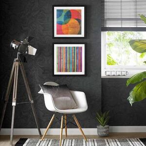 Poster 50x50 cm Neon Stripe - Graham & Brown