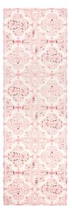 Covor de bucătărie / traversă Zala Living Cook & Clean Tile, 45 x 140 cm, roz
