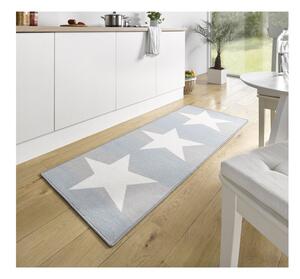 Covor tip traversă de bucătărie Hanse Home Stars, 67 x 180 cm, albastru