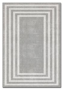 Covor, 160x230 cm, forma dreptunghiulara, poliester, gri, ASR CRPT-121