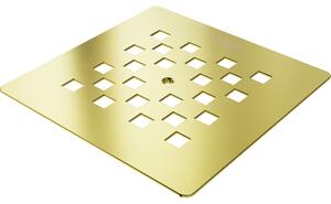 Mexen Stone+ mască pentru cadă de duș, auriu - 44910050