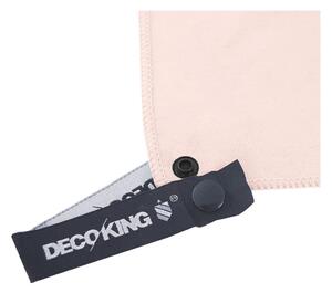 Prosop cu uscare rapidă DecoKing EKEA, 40 x 80 cm, roz