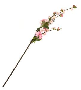 Fir floare artificiala Grace Roz, 88 cm