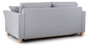 Canapea gri extensibilă 190 cm Sonia - Scandic