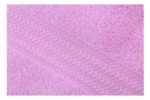 Prosop din bumbac pur Foutastic, 70 x 140 cm, roz