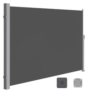 Marchiză laterală HORIZON pentru terasă, 200x350cm, gri SongmicsHome