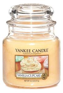 Lumânare parfumată Yankee Candle Vanilla Cupcake, timp de ardere 65 h