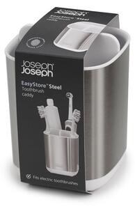 Suport din oțel inoxidabil pentru periuță de dinți Joseph Joseph EasyStore