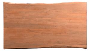 Masa dreptunghiulara din lemn de salcâm 140 x 80 cm