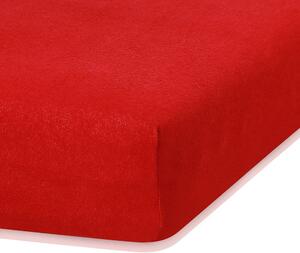 Cearceaf elastic AmeliaHome Ruby, 200 x 80-90 cm, roșu