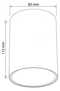 Brilagi - Corp de iluminat tip spot TRINE 1xGU10/30W/230V maro