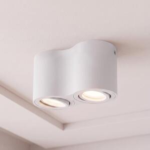 Brilagi - Lampă spot MIA DOUBLE 2xGU10/30W/230V albă