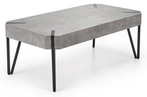 Masă de cafea Emilia (beton + negru). 796306