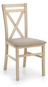 Scaun de sufragerie Delmar (stejar sonoma + bej). Promo -6%. 770693