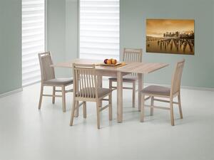 Masă de sufragerie Deedee stejar sonoma (pentru 4 până la 6 persoane) (stejar sonoma). 770474