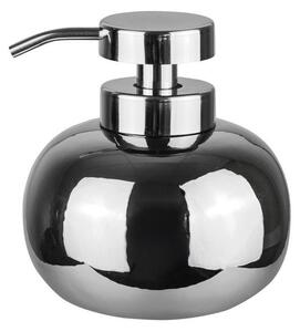 Dozator de săpun lichid argintiu din ceramică 200 ml Lotus – Mette Ditmer Denmark