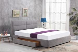 Pat matrimonial 160 cm Capaz (gri) (cu somieră). 796752