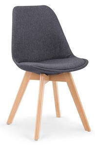 Scaun de sufragerie Kelly (gri închis). 796916
