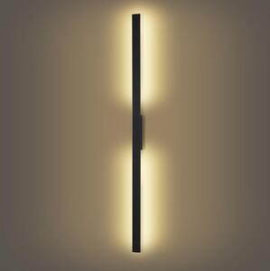 BRILAGI - Aplica LED LUNA pentru exterior, 30W, 230V, 3000K, IP65, 150 cm, negru, CRI 90