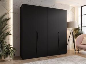 Dulap Hartford 605Negru, 20x20x5cm, Uși dulapUși dulap: Cu balamale
