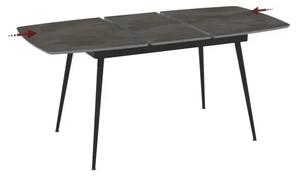Masa extensibila din Mdf Gri marmorat,Sensey