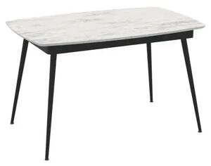 Masa extensibila din Mdf Alb marmorat,Sensey