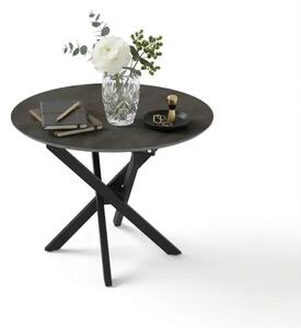 Masa extensibila bucatarie/living rotunda 95 *95 cm Gri marmorat,Ultra