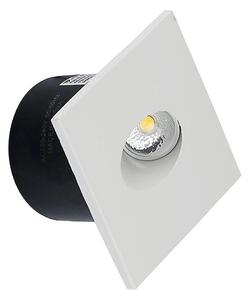 Corp de iluminat LED pentru scări LED/3W/230V 3000K alb