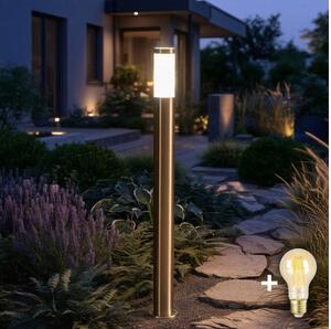 BRILAGI - Lampă LED dimabilă pentru exterior ELIA 1xE27/6W/230V 2700-6500K IP44 100 cm crom