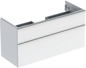 Geberit iCon dulap 118.4x47.6x61.5 cm dulap atârnat sub chiuvetă alb-crom 502.306.01.2