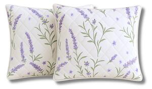 Set 2 Perne matlasate Lavanda Confort 70x70 cm