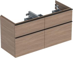 Geberit iCon dulap 118.4x47.6x61.5 cm dulap atârnat sub chiuvetă stejar-lavă 502.309.JH.1