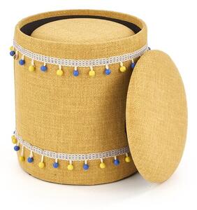 Set 2 buc. taburete Garanno (Galben). 1028174