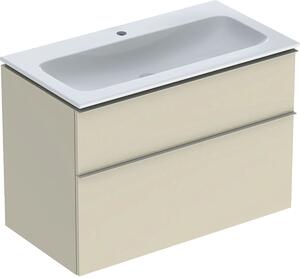 Geberit iCon lavoar cu dulap 90 cm gri 502.337.JL.1