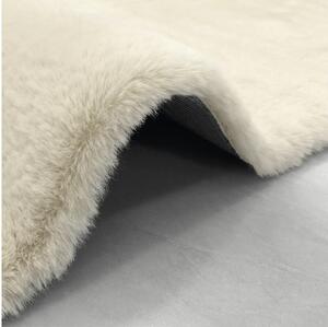Covor pufos Solevito Ica Premium bej 80x150 cm
