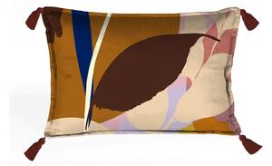 Pernă cu husă din catifea Velvet Atelier Borlas, 50 x 35 cm