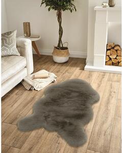 Covor blană artificială Solevito Ica Premium choco 60x90 cm